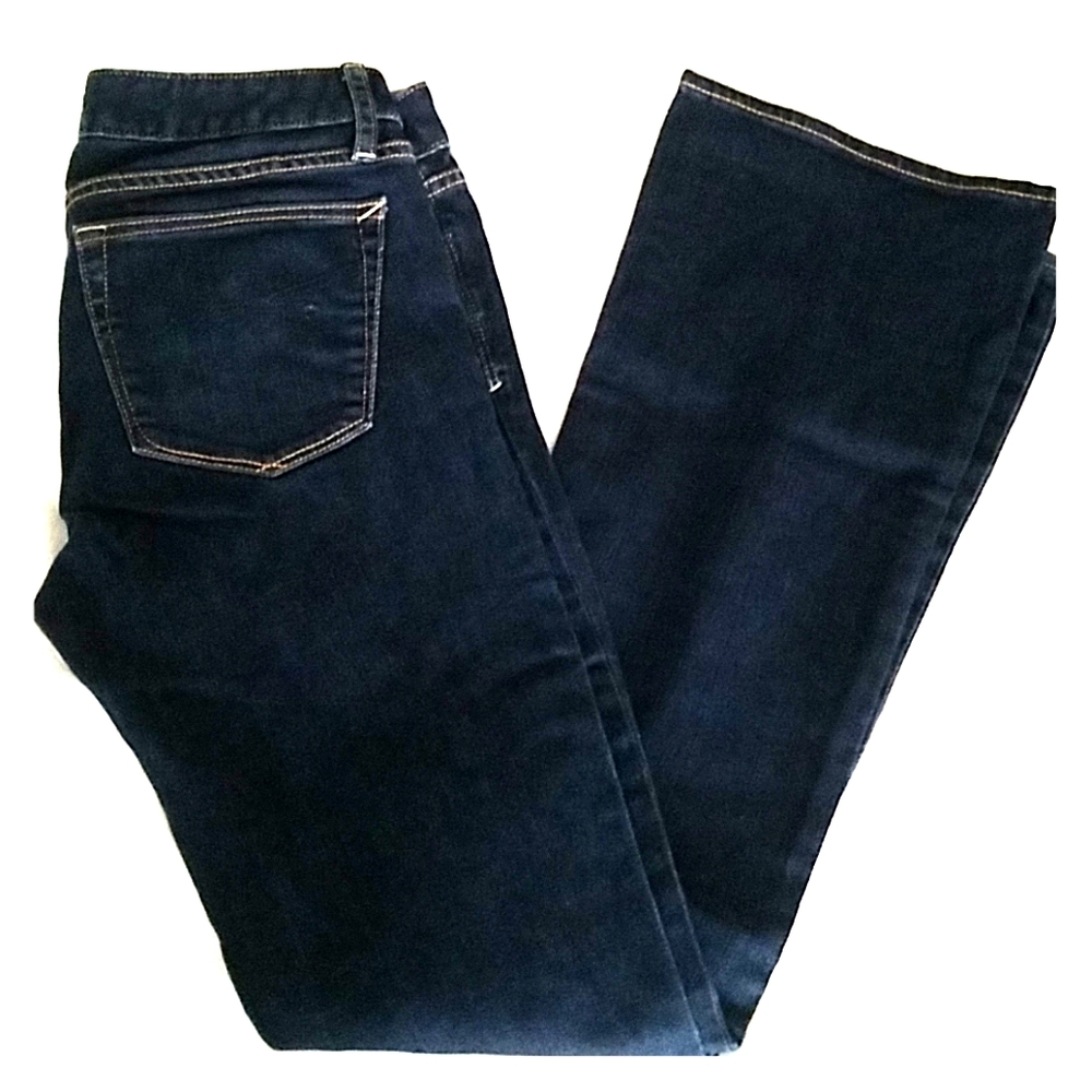 Gap 1969 dark denim curvy fit jeans Sz26/2r- EUC
